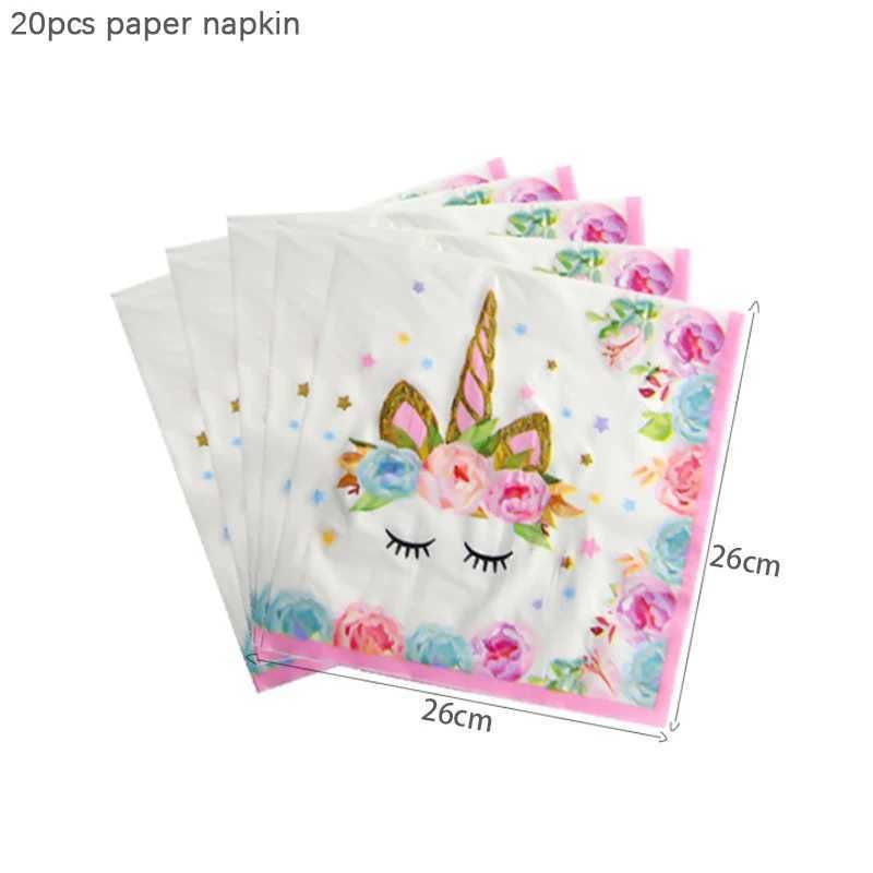 20pcs papieren servet