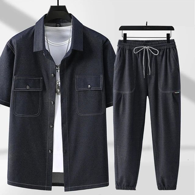 Navy Pants Suits