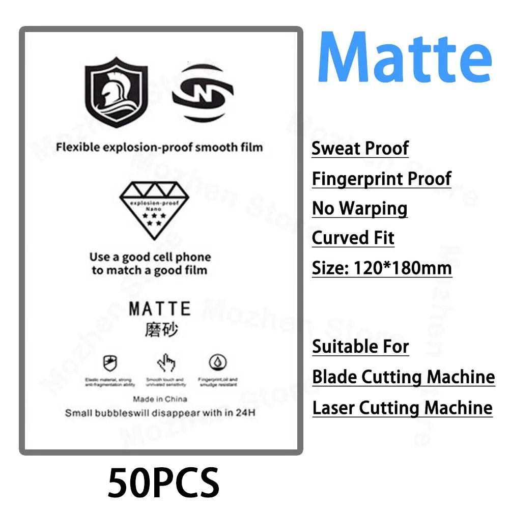 50 stks matte film