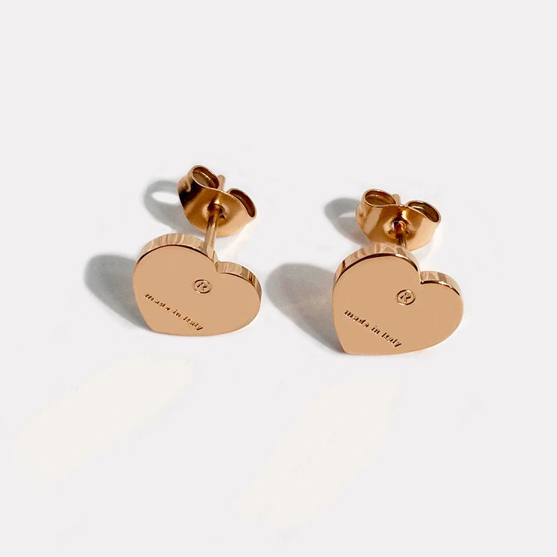 rose gold earrings