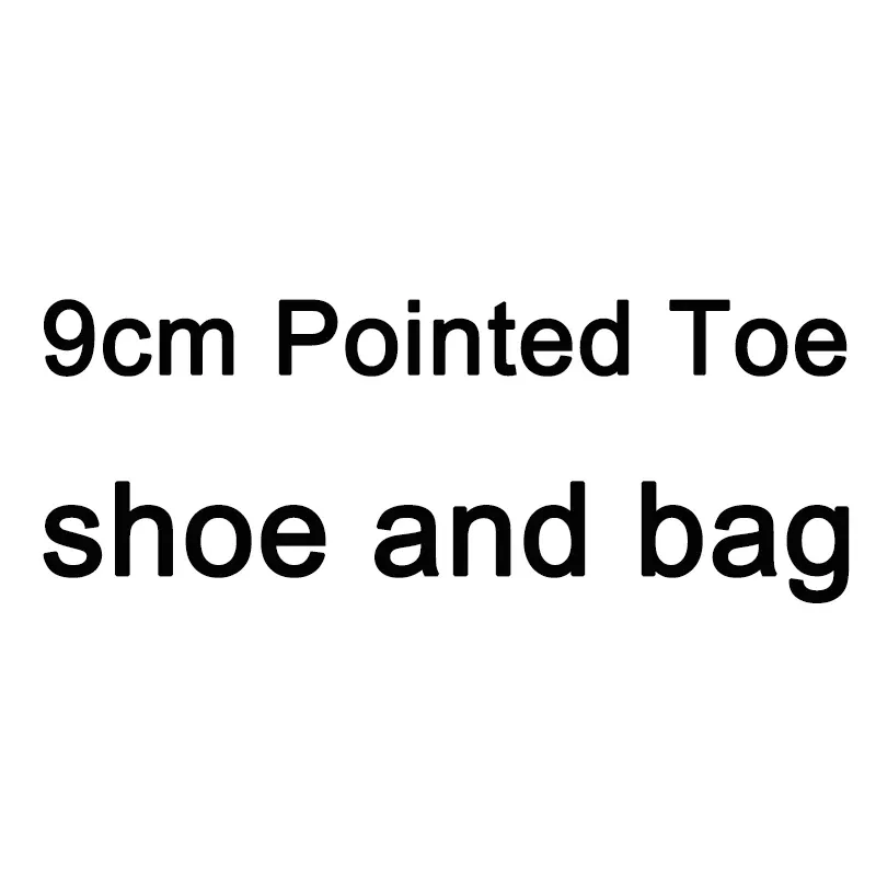 9cm pointed toe