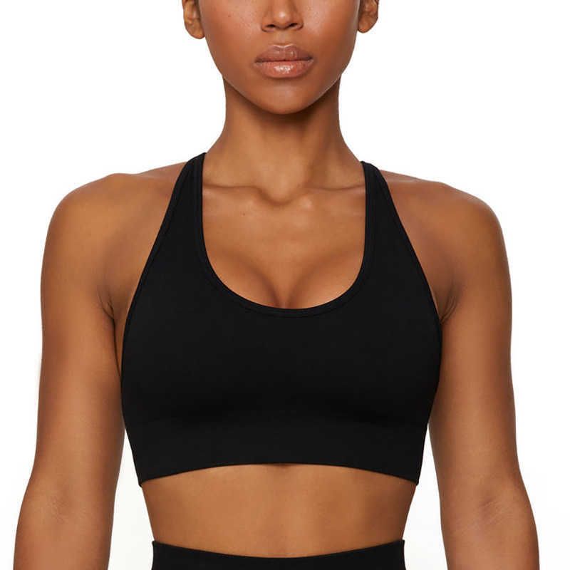 Black Vneck Bra