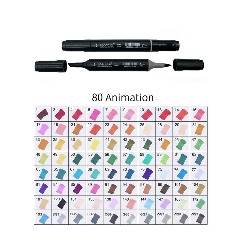 80 Animation colors