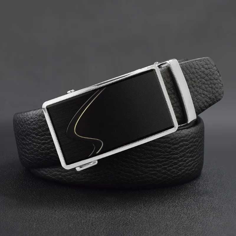 Black Silver Buckle