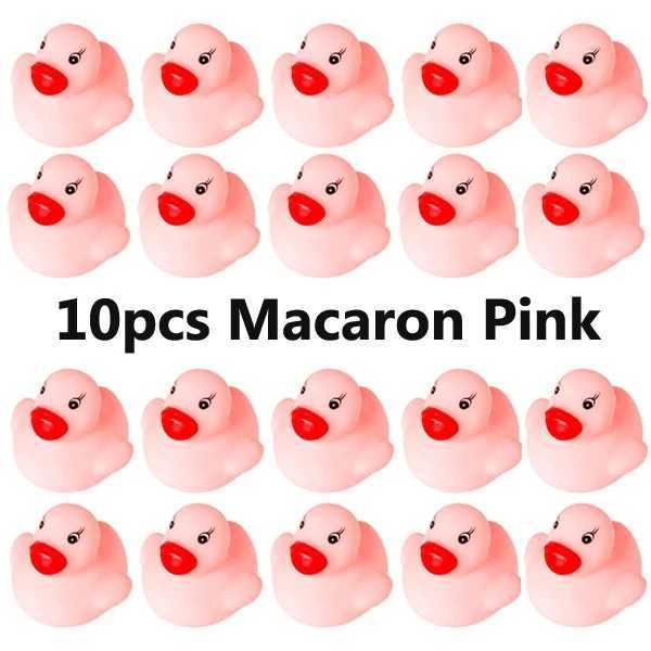 10 macaron roze