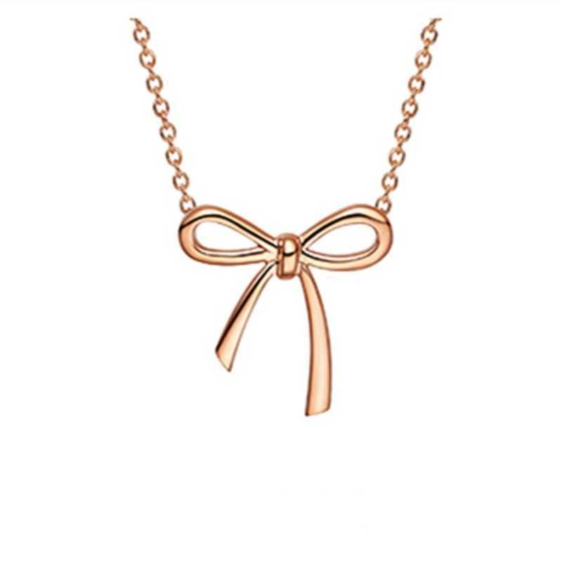 Rose Gold Butterfly Halskette