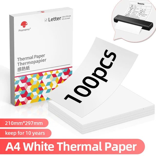 Seulement du papier thermique