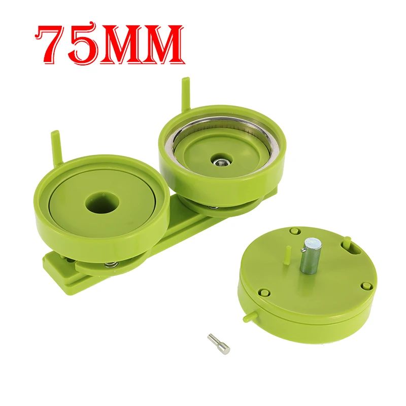 Color:75mm Green Round