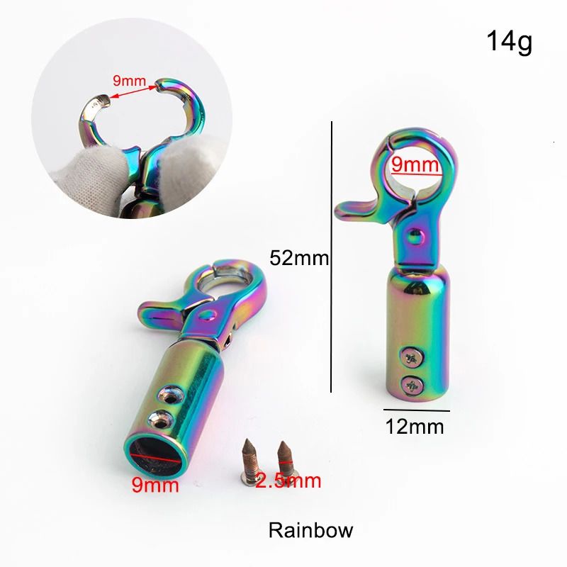 52x12 mm-Rainbow-50 sztuk