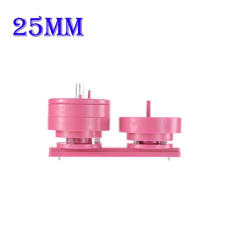 Color:Pink 25mm Round