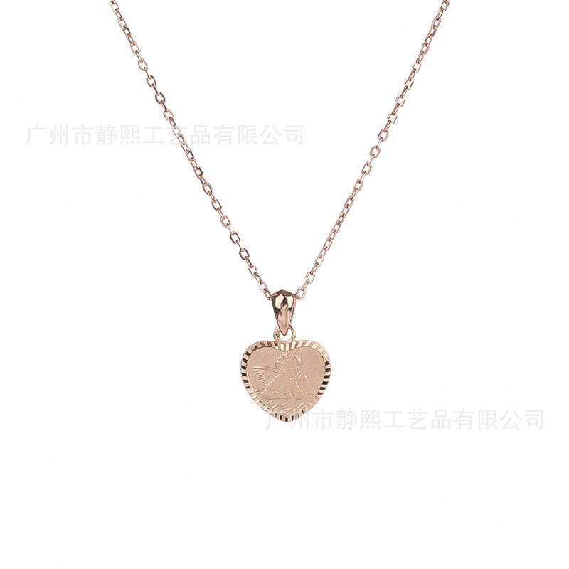 Rose Gold Necklace-No Box