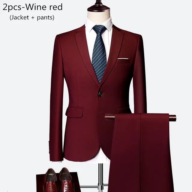 Burgundy 2pcs