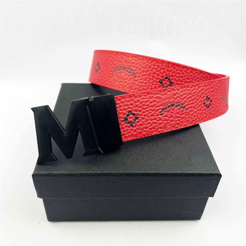 #7 Red + black buckle