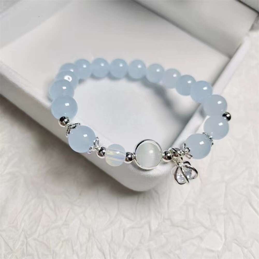 Sky Blue Natural Cat#039 ؛ S Eye Stone