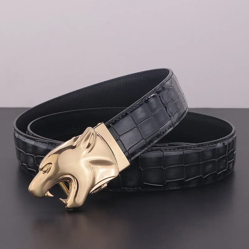 Black Golden-buckle