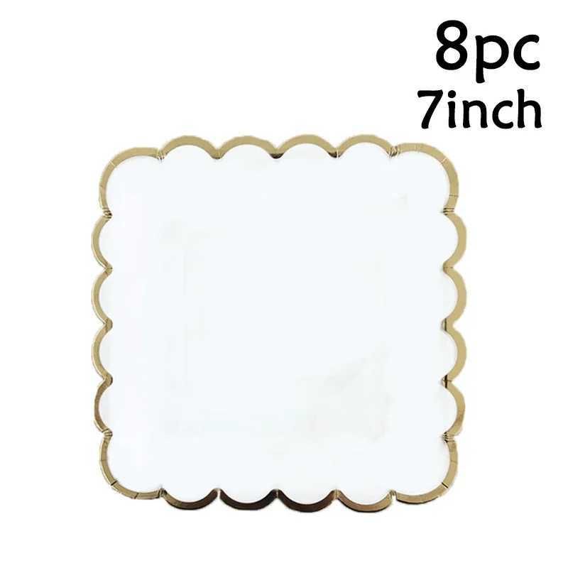 Placas de 8pcs 7 polegadas