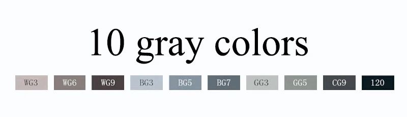 10 gray colors