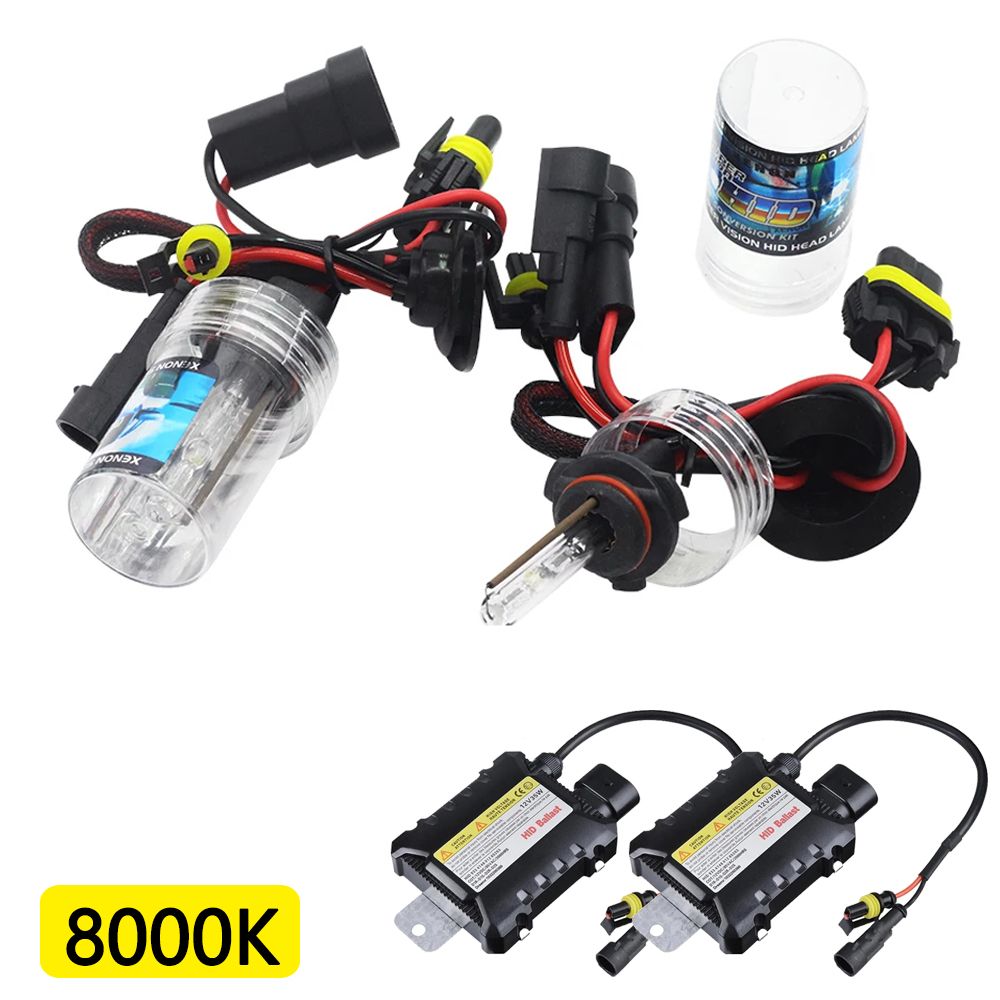 55W 9006 Kit de 8000k