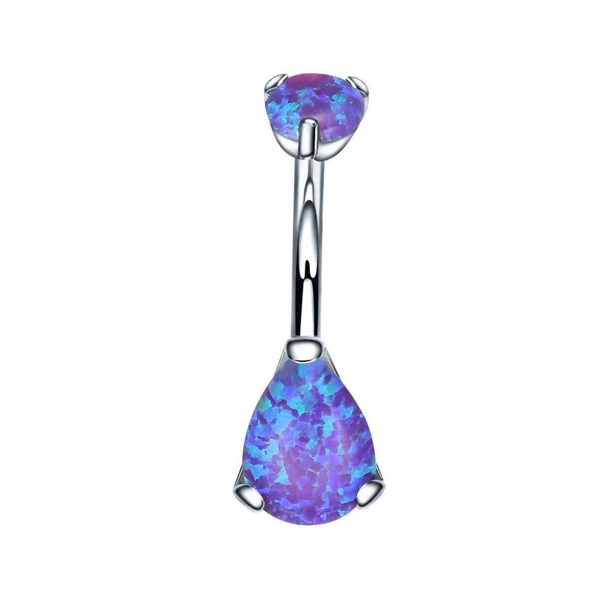 Teardrop Purple Opal