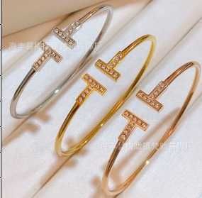 Gold Double Full Diamond-17 Size Fits