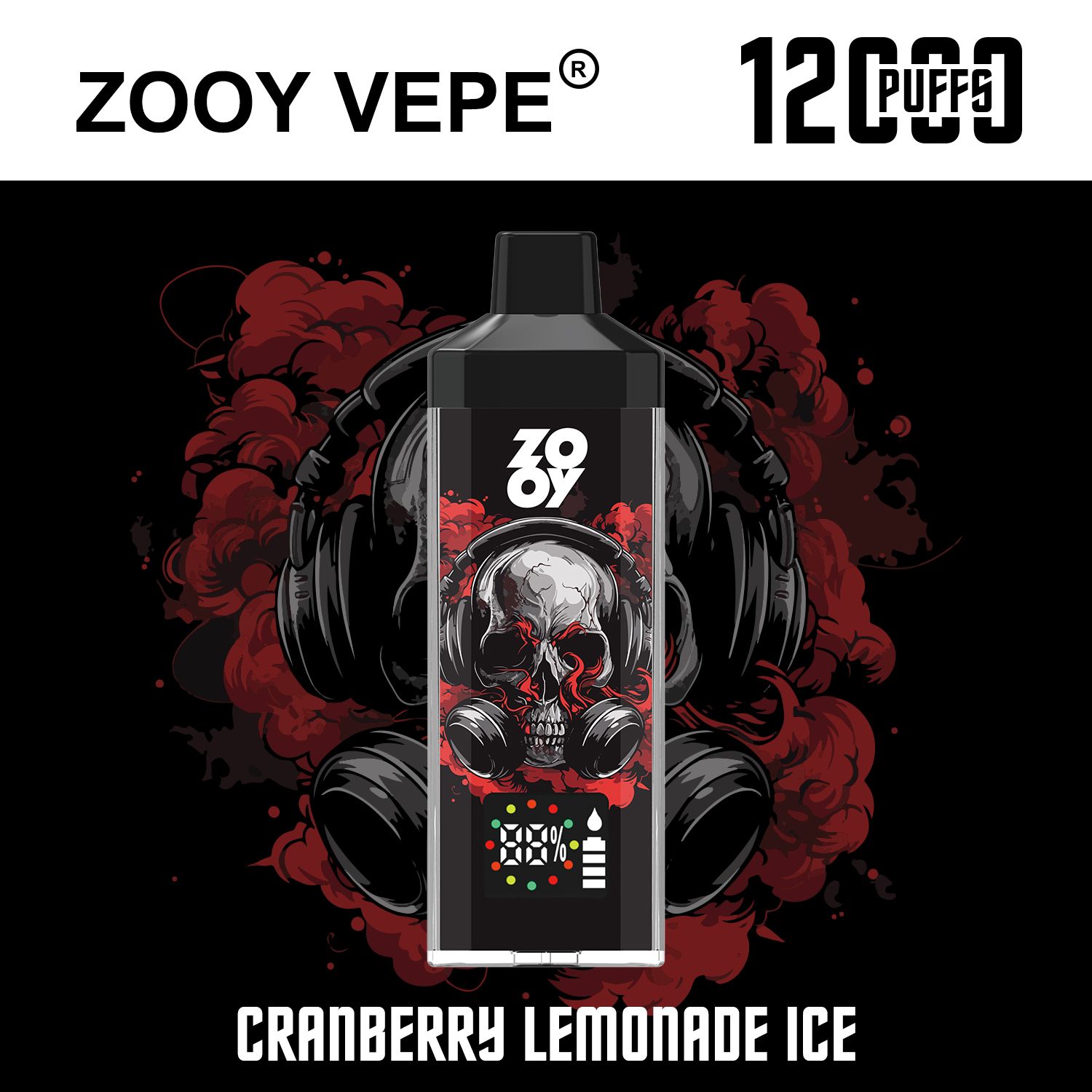 Zooy Ghosts 12000 -Tell Us Flavour
