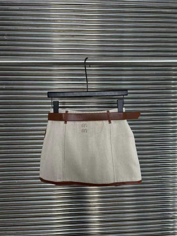 Apricot short Skirt