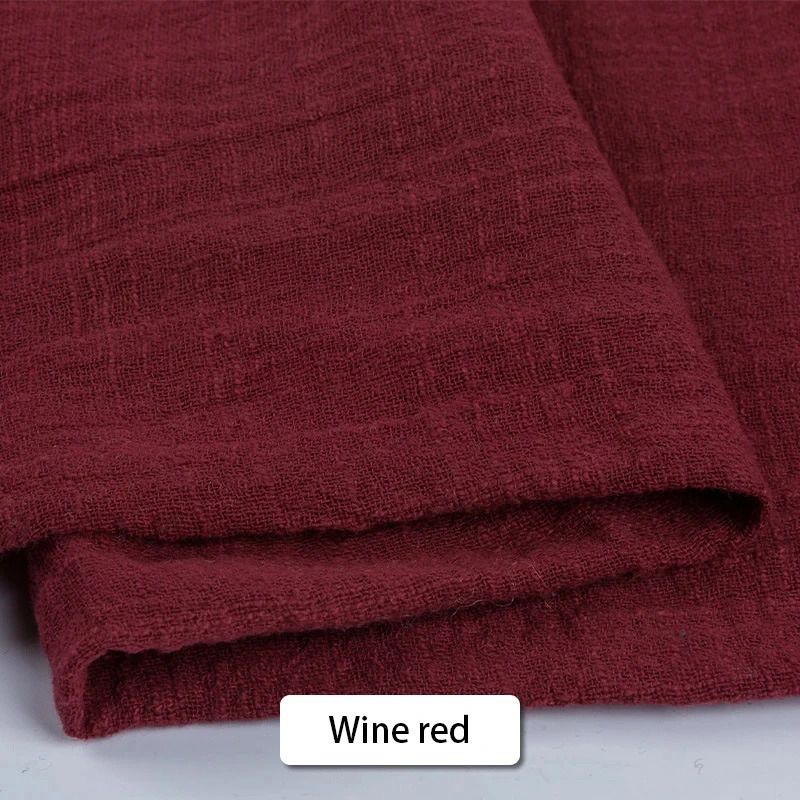 6pcs vermelho escuro