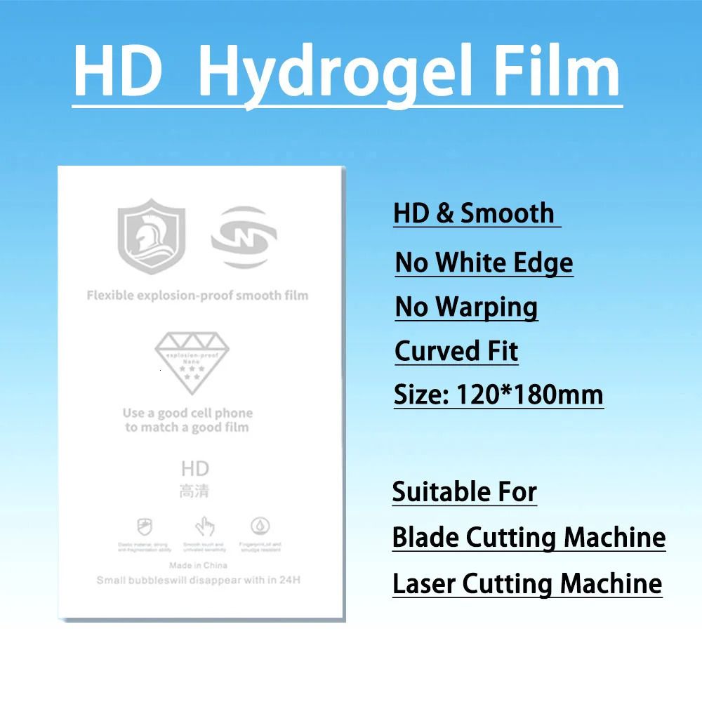 Película HD de 50pcs Hydrogel