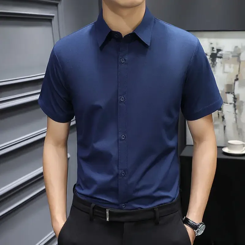 Dark Blue Shirt