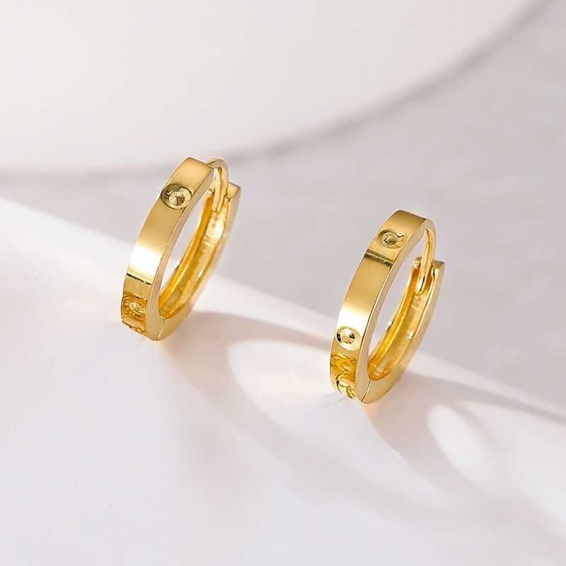 18K Gold Ear Buckle-AU750