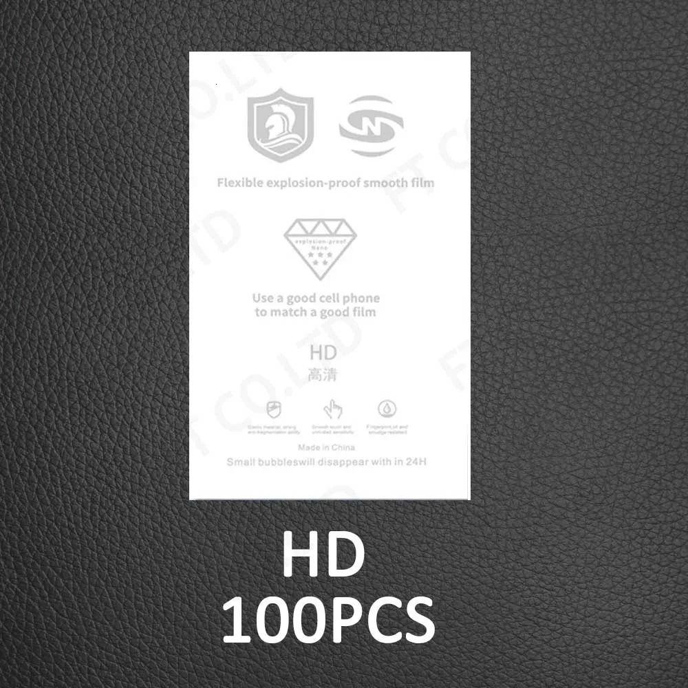 Película HD Hydrogel de 100 piezas