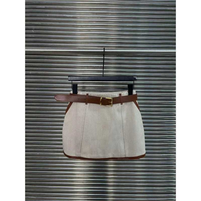 Apricot short Skirt