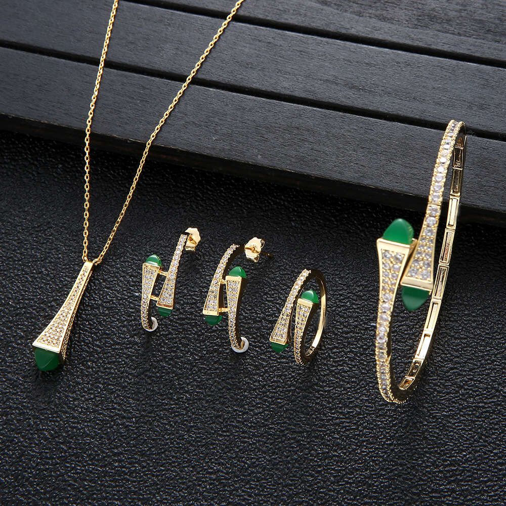 4PCS Gold Green-Resizible