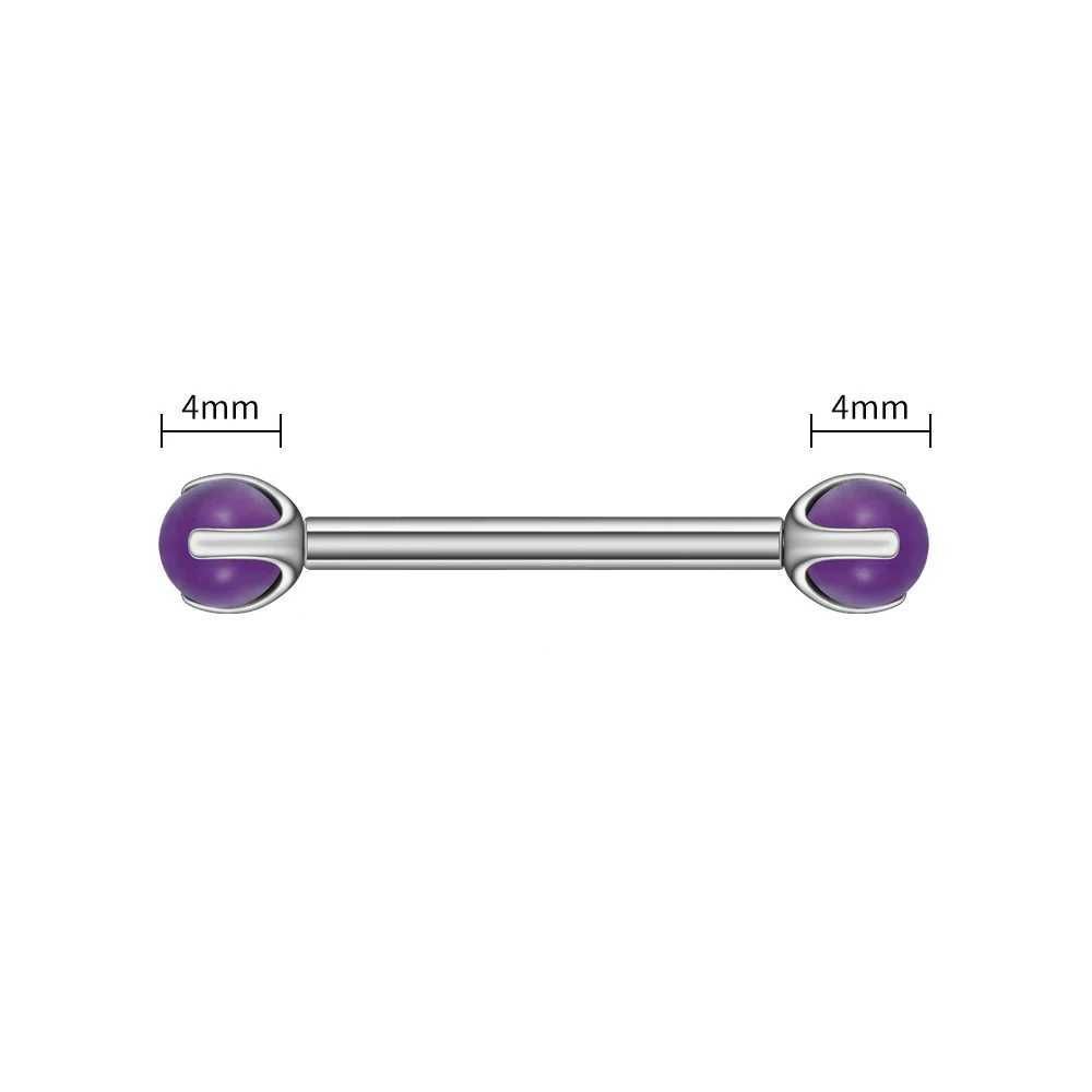 Ametista de 4 mm-14G 1.6x16 mm