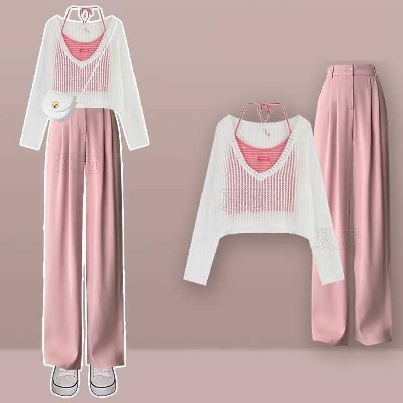 Pink Three Piece Set