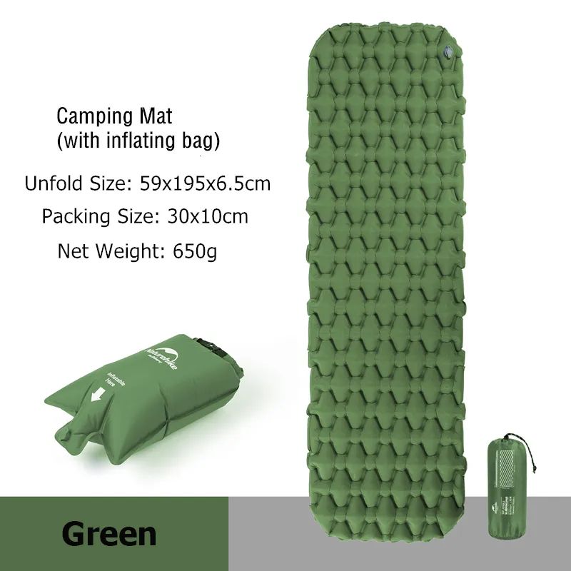 Green - With Air Bag