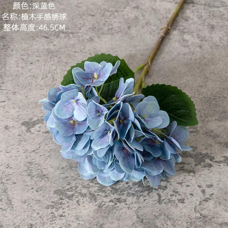 Dark Blue Hydrangea