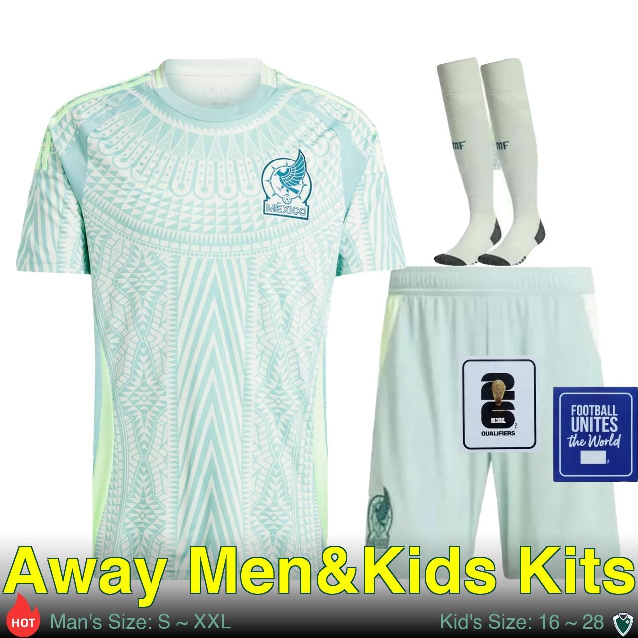 Away Fans Kits(Man+Kid)+QUALIFIERS