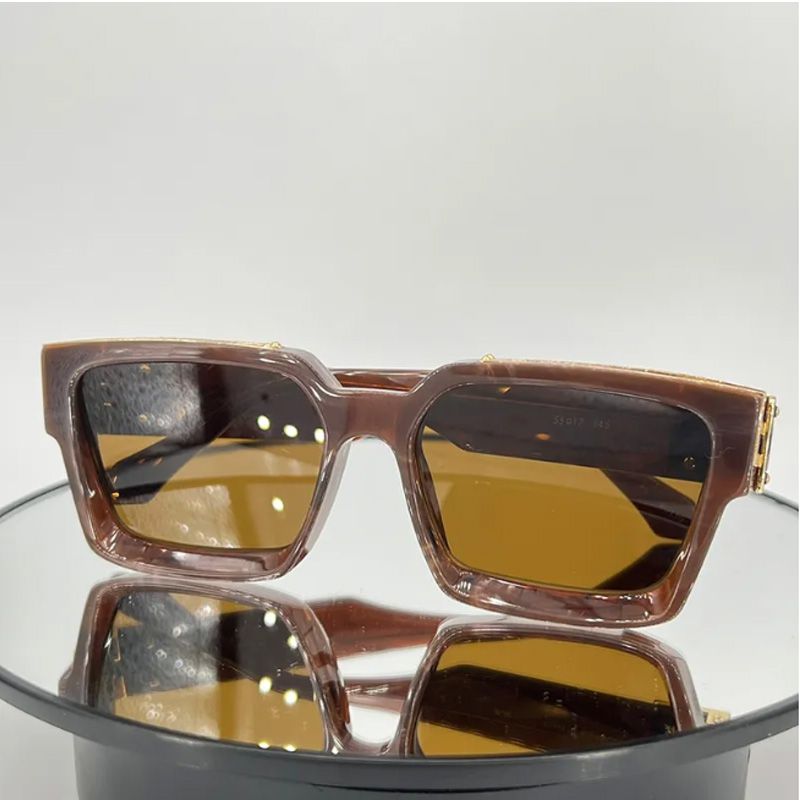 Brown gold frame brown lens