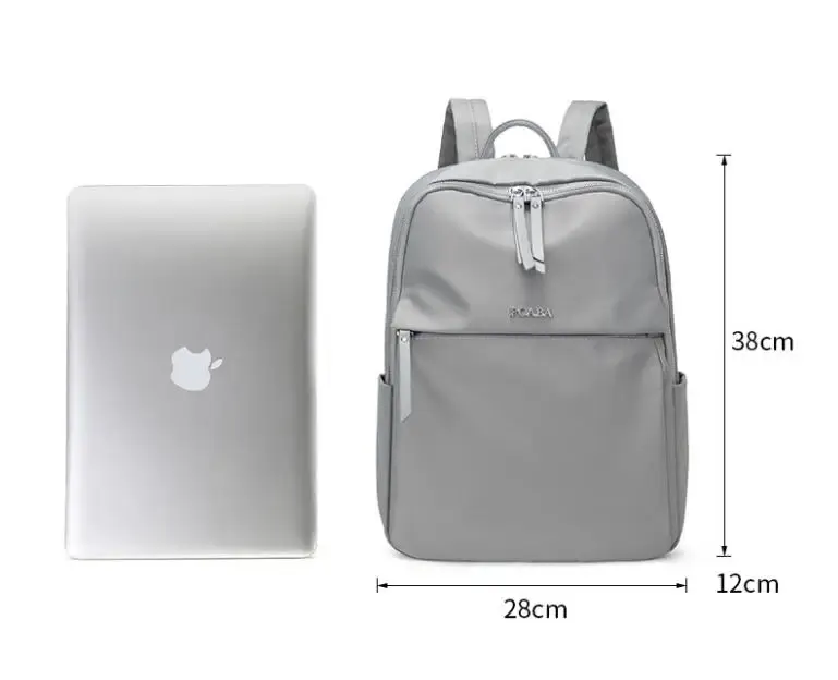 Small gray backpack