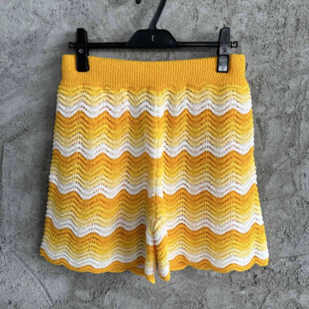 Yellow Wave Shorts