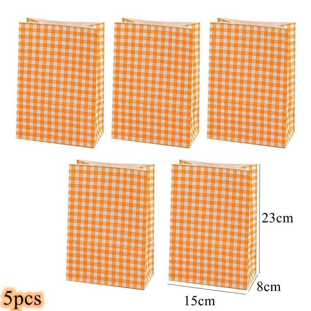 Orange-5pcs-23x15x8cm