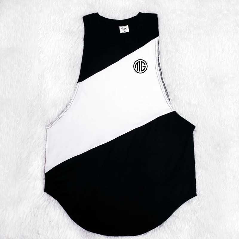 Black White Vest