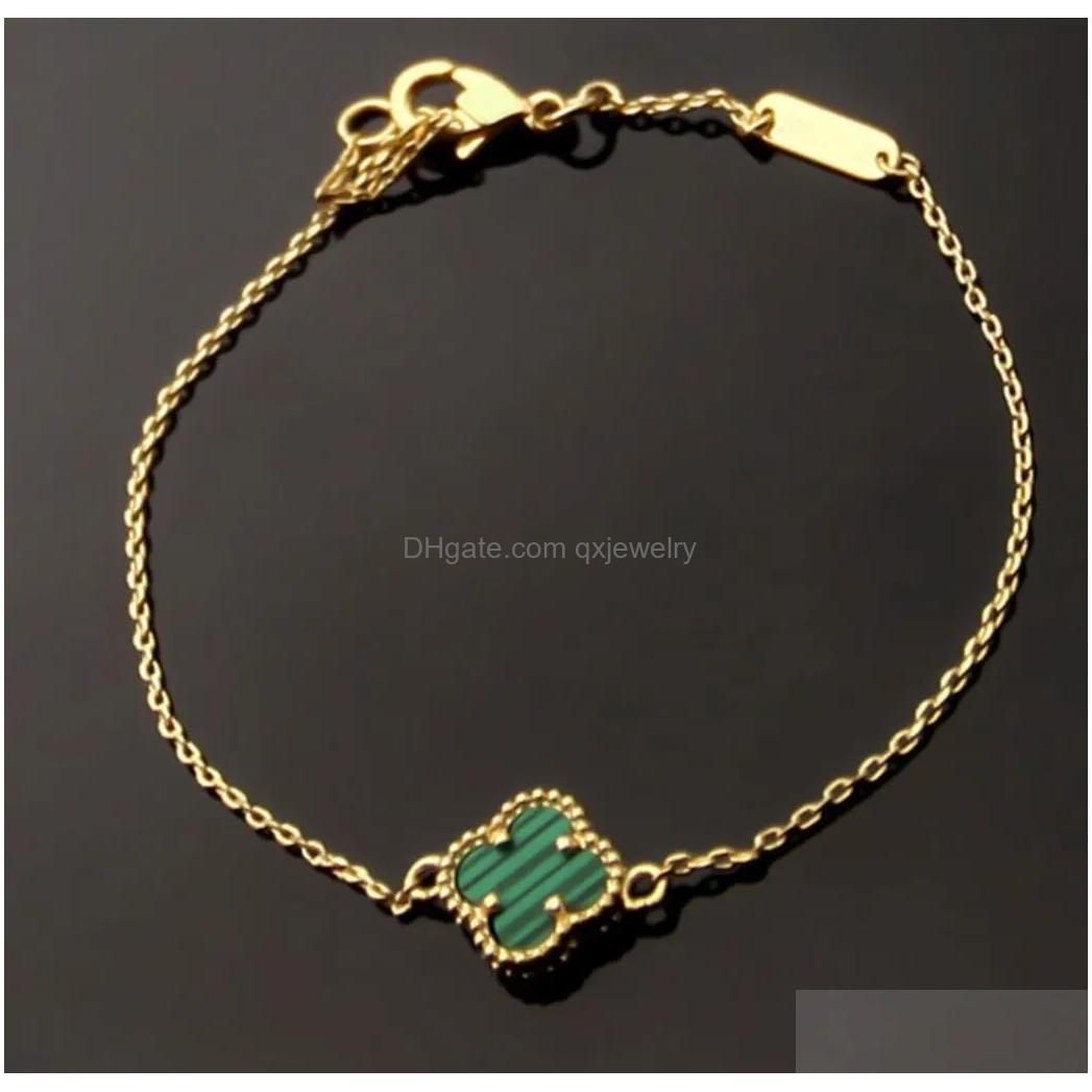 Bracelet Gold+Green