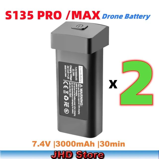 S135 2Battery Siyah