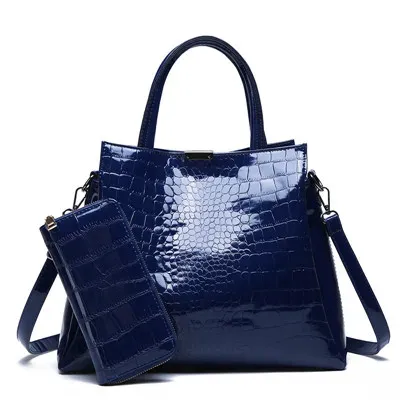 2pcs blue bag