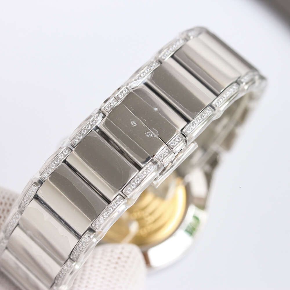 Diamond watch band