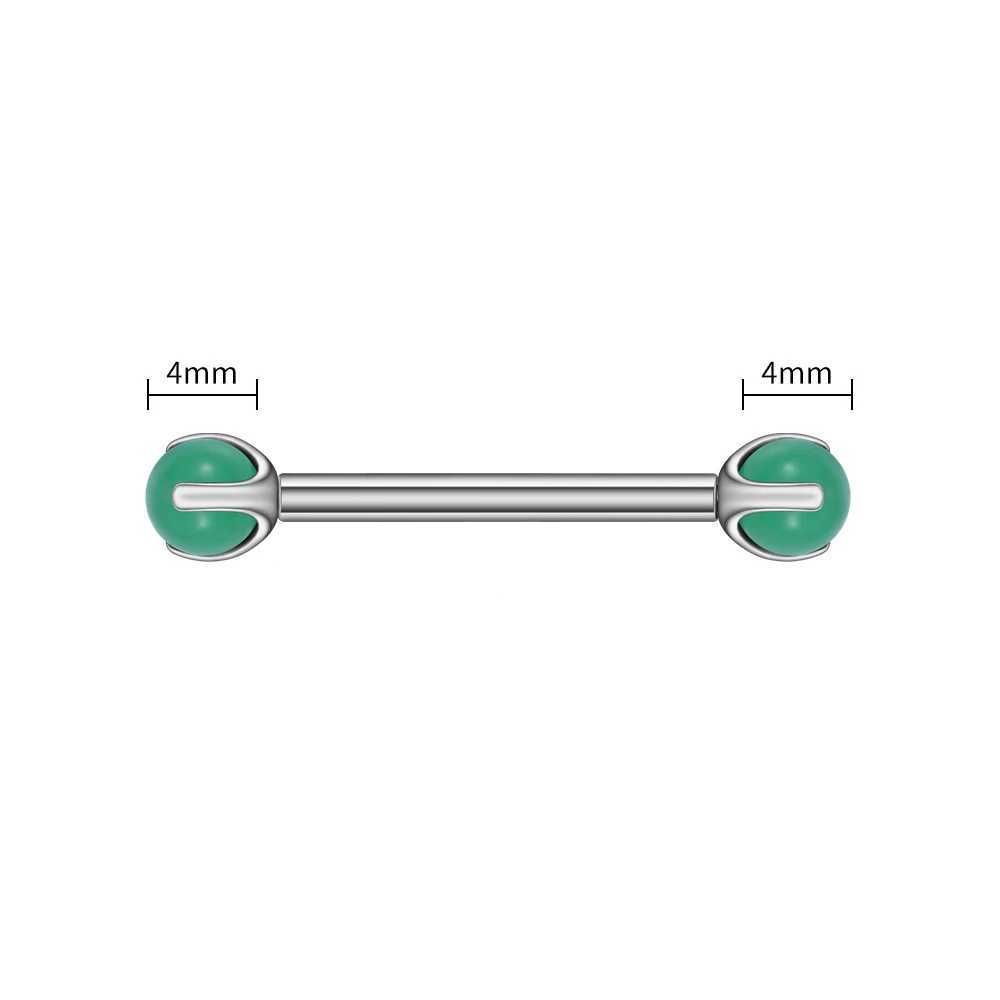 Aventurina verde de 4 mm-14g 1.6x16 mm