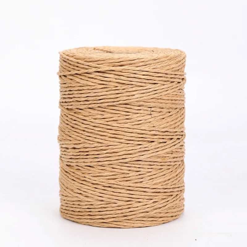 Paper Corde tissage-khaki 1,5 mmx500m