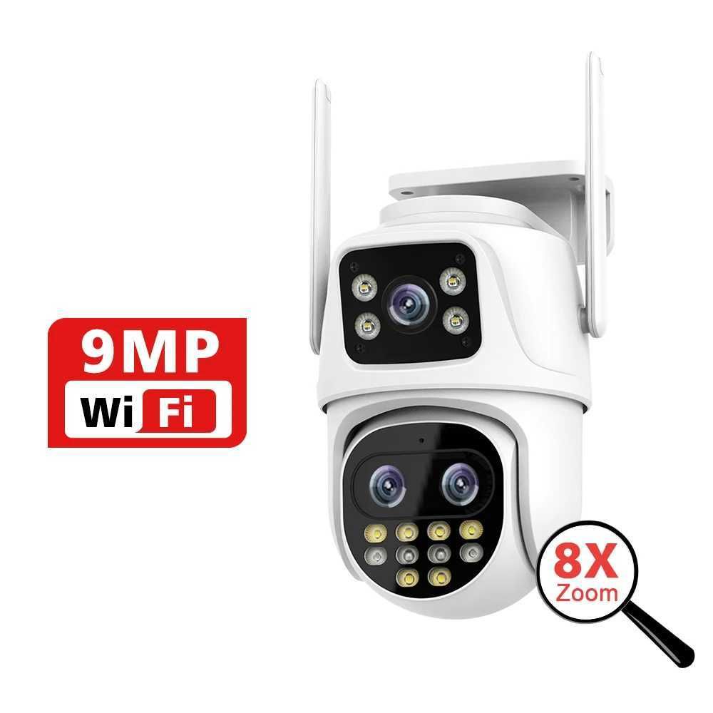 Wi-fi 9MP sem tf-uc plugue de cartão TF